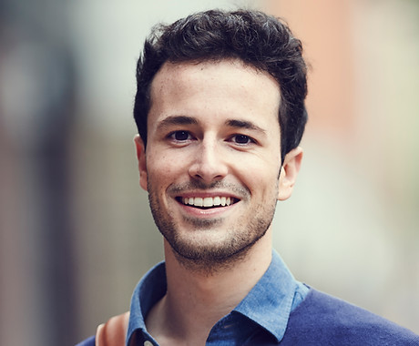 Man with Blue Sweater