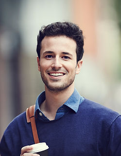 Man with Blue Sweater