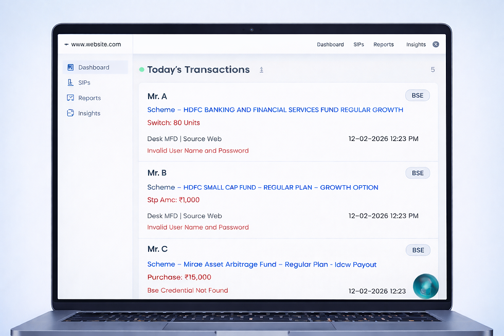 Can I Track Real-Time Transactions With Mutual Fund Software for Distributors?