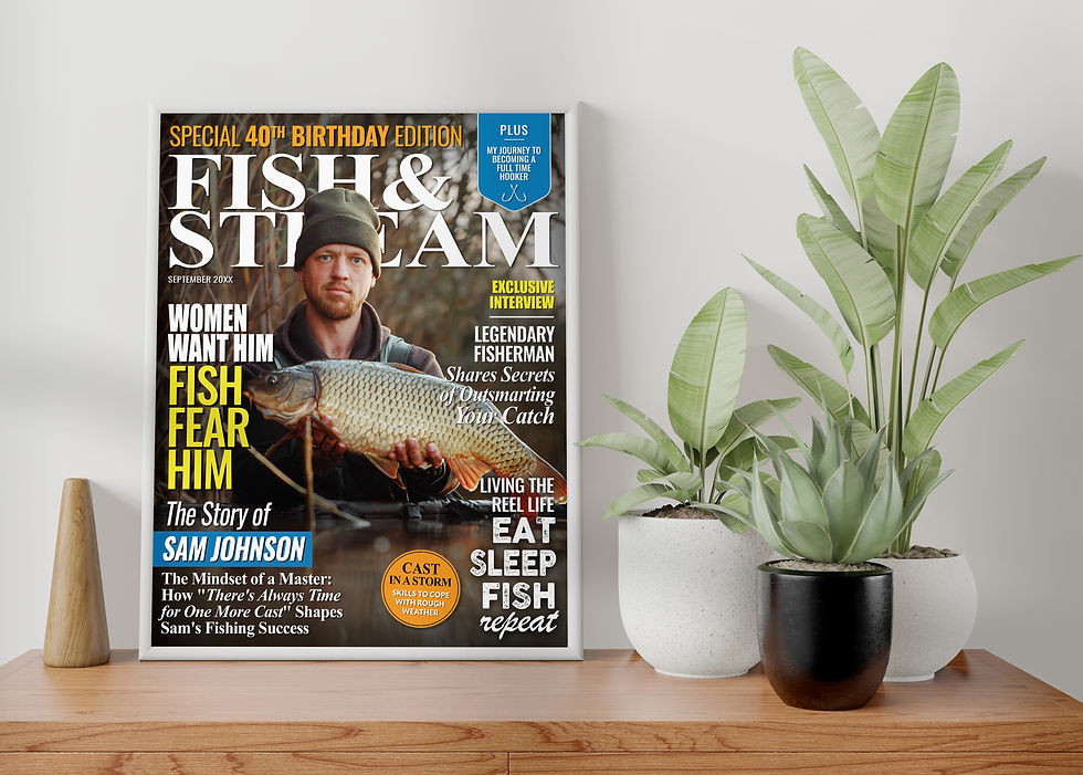 Thumbnail: Custom Fishing Portrait