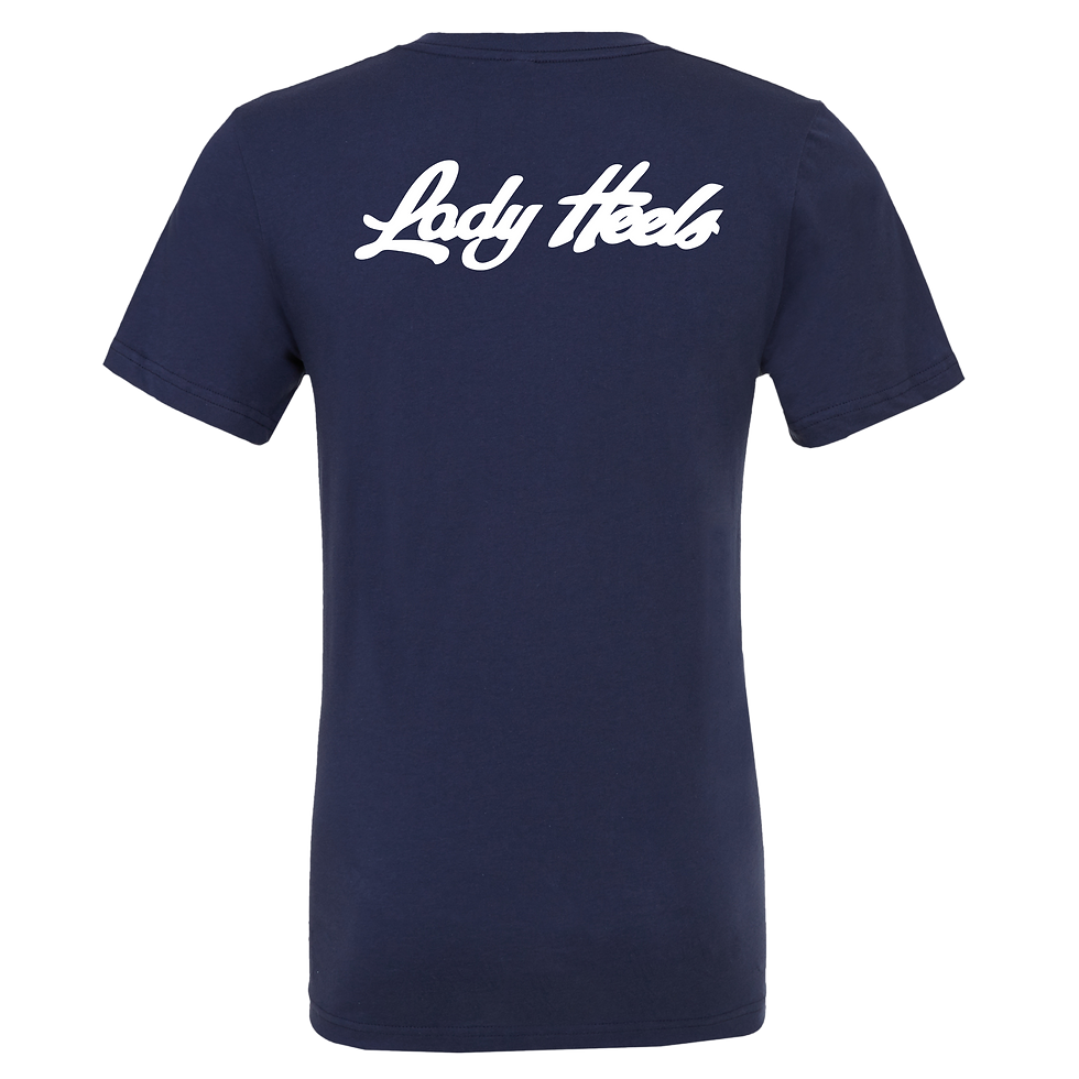 Thumbnail: Unisex Jersey V-Neck Tee (LH)