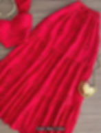 2 piece pink dress