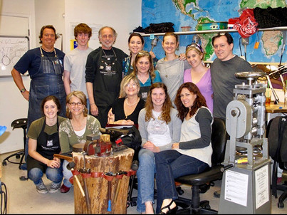 Jewelry Technician Intensive class in the Phelan Building