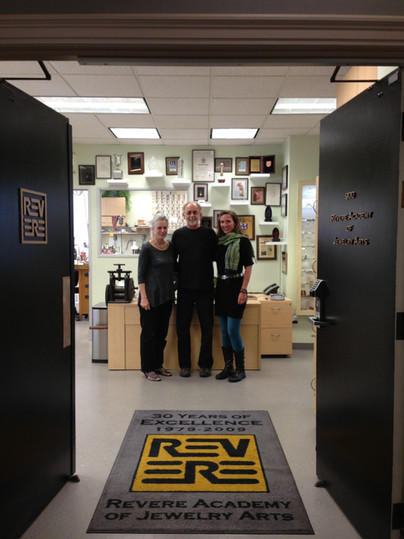 First day at the Humboldt Bank Building with Glenda Ruth and Christine Dhein