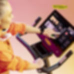 woman on treadmill at gym