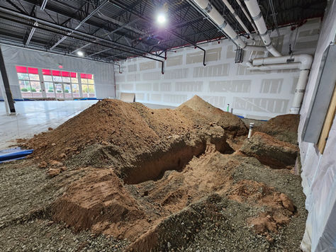 Update on LevelUP Gym Construction