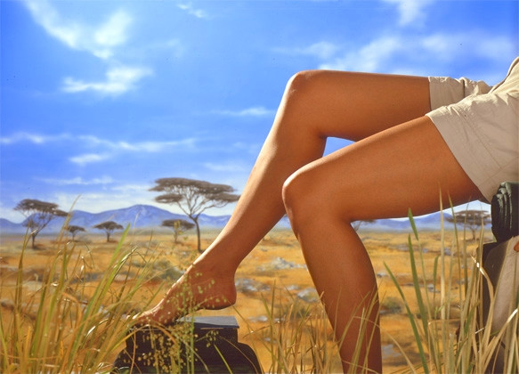 background for Wolford ad
