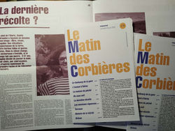 Où trouver Le Matin des Corbières en édition papier ?