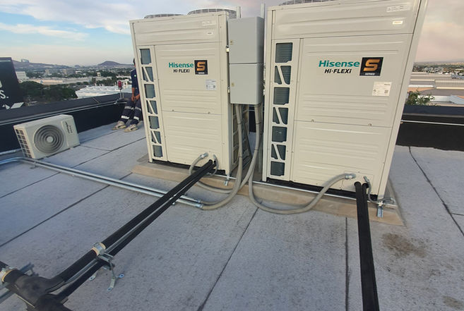 Proyecto de climatización Industrial hvac