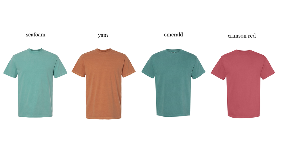 Thumbnail: faded color tee