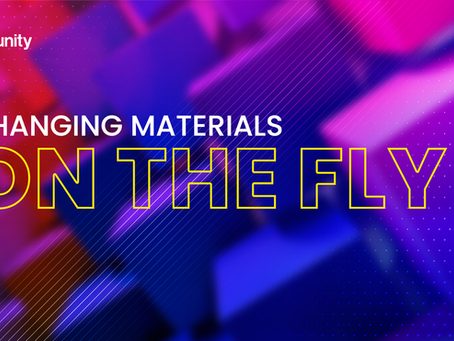 Changing Materials on the Fly