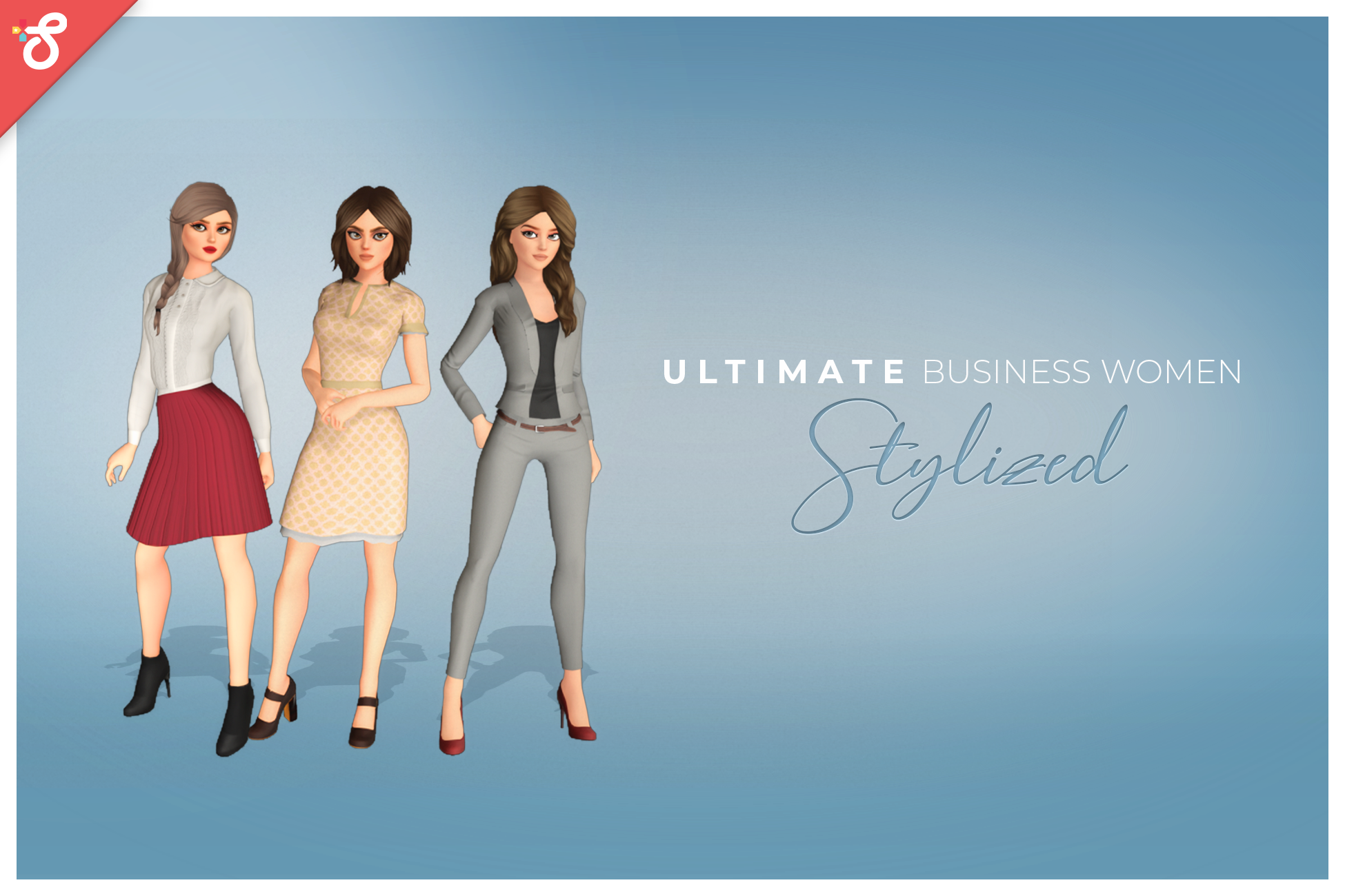 Ultimate Stylized Business Women