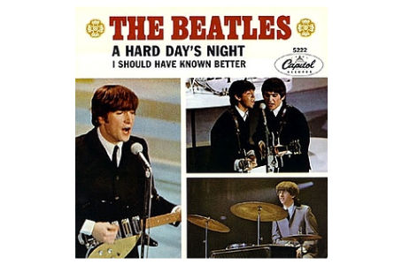 Обкладинка пісні «A Hard Day's Night» гурту The Beatles