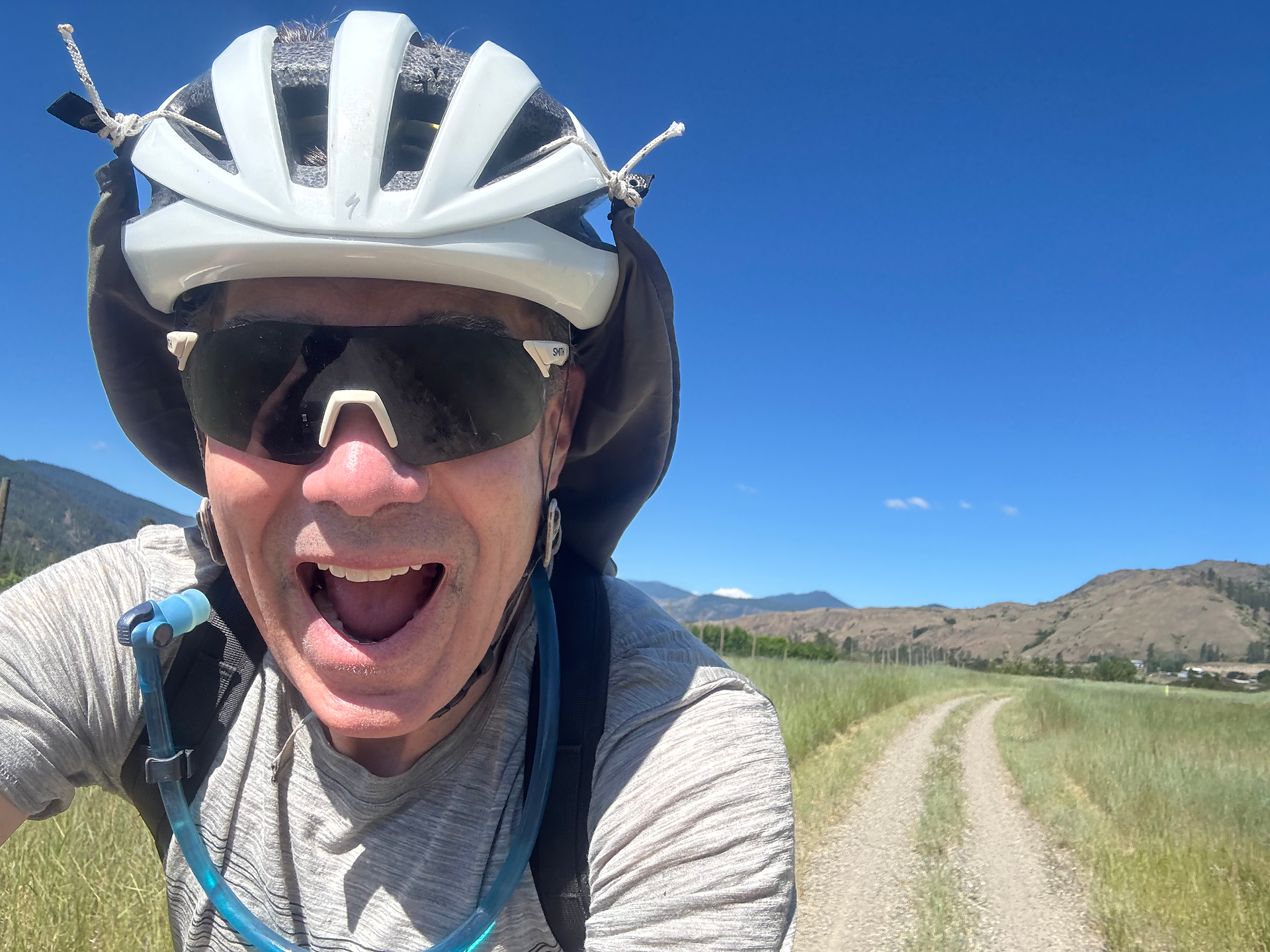 My MacGuyvered sun shade