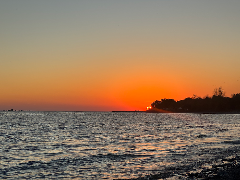 Sunset at Presque'Ille Provincial Park