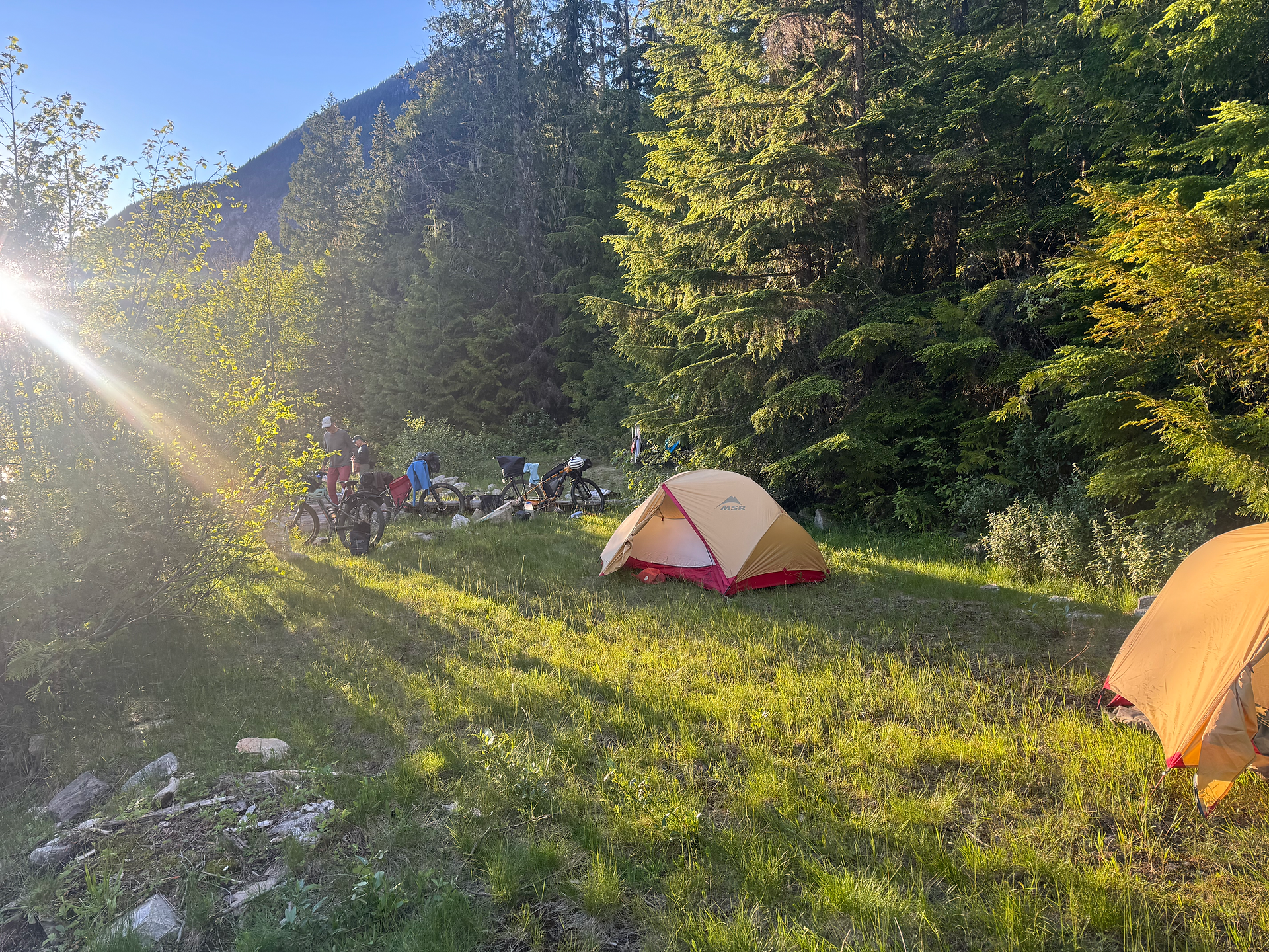 Campsite at Big Wilson