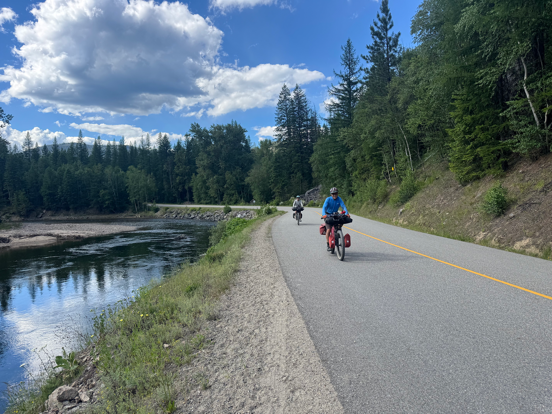 North Fork Road along the Granby River