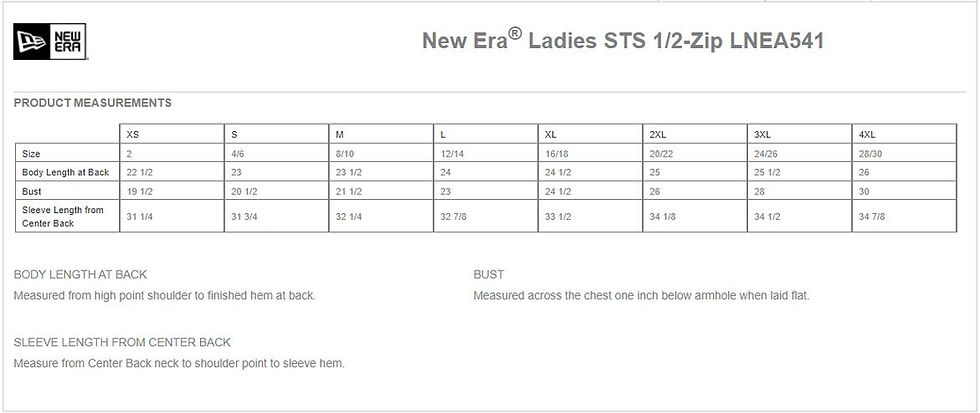 Thumbnail: New Era® Ladies STS 1/2-Zip