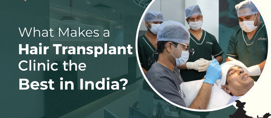 What Makes a Hair Transplant Clinic the Best in India?