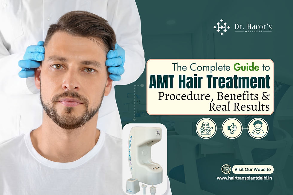 The Complete Guide to AMT Hair Treatment: Procedure, Benefits & Real Results