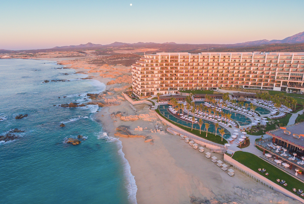 En la Fina Arena Blanca de Los Cabos