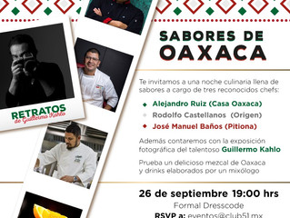 Sabores de Oaxaca en Piso 51