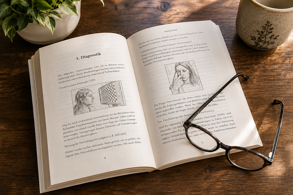aufgeschlagenes Buch