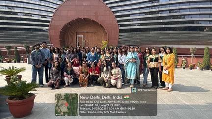 Academic Visit to Dr. Ambedkar National Memorial, New Delhi