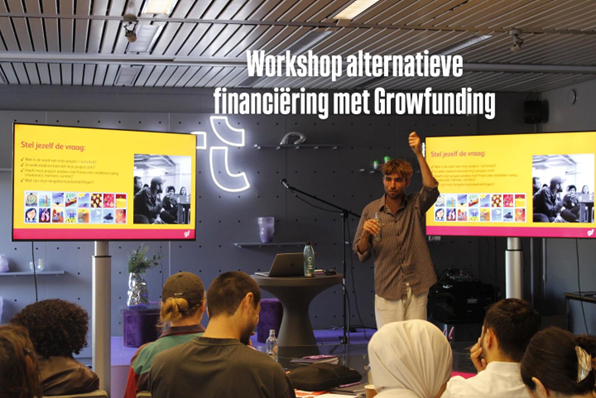 Werkshop alternatieve financiering door Karel Pype