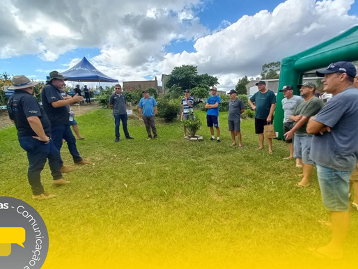 DIAS DE CAMPO COOPAR/POMERANO MATRIZ E FILIAL FORAM SUCESSO - EM TORNO DE 240 PRODUTORES ESTIVERAM PRESENTES