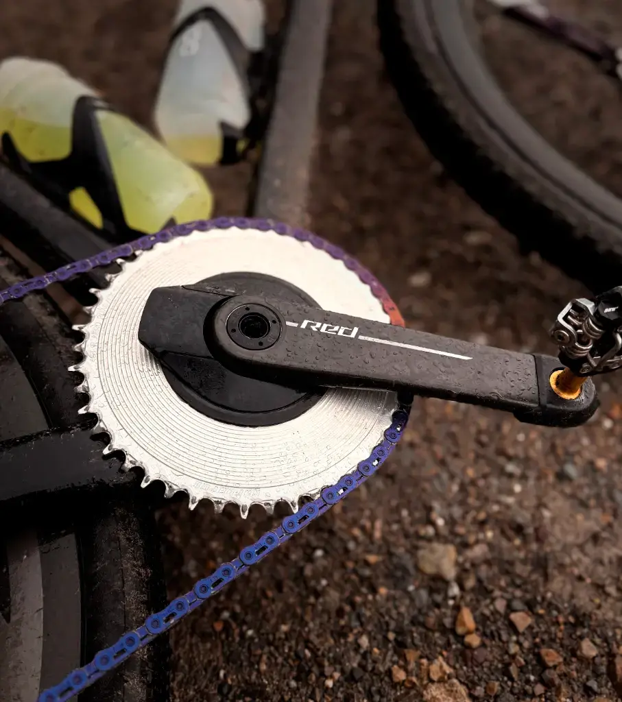 Thumbnail: Garbaruk Road thread mount chainring for RED XPLR AXS power meter