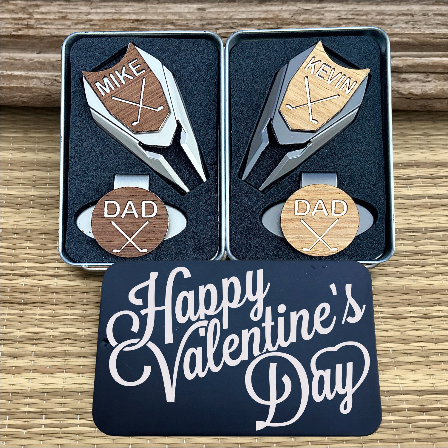 Golf Ball Marker Divot Tool Valentine's Day Gift