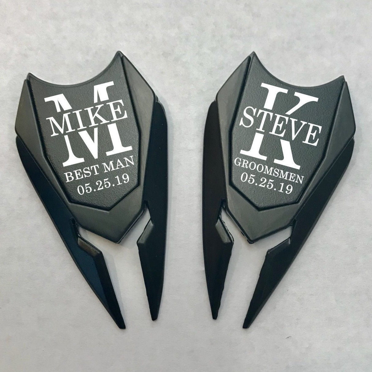 personalized golf ball marker divot tool custom engraved groomsmen best man gifts