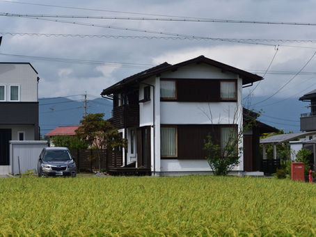 『安曇野の家３』に立寄り　20220826