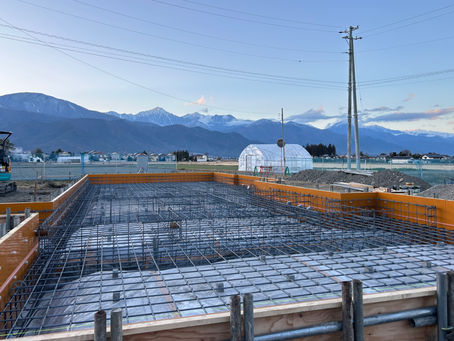 『安曇野・田園の家』現場監理20251209