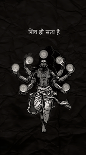 Shiva Family Art 4K Wallpaper
