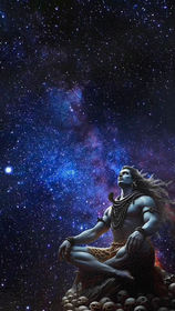Lord Shiva Cosmic Universe 4K Wallpaper