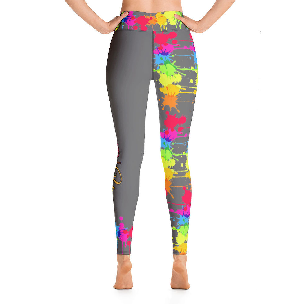 Thumbnail: Color splash Yoga Leggings