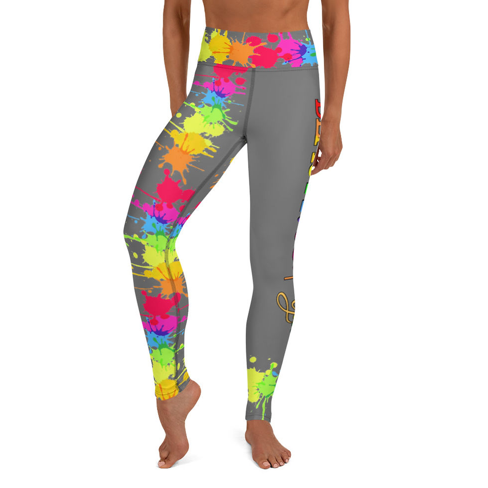Thumbnail: Color splash Yoga Leggings