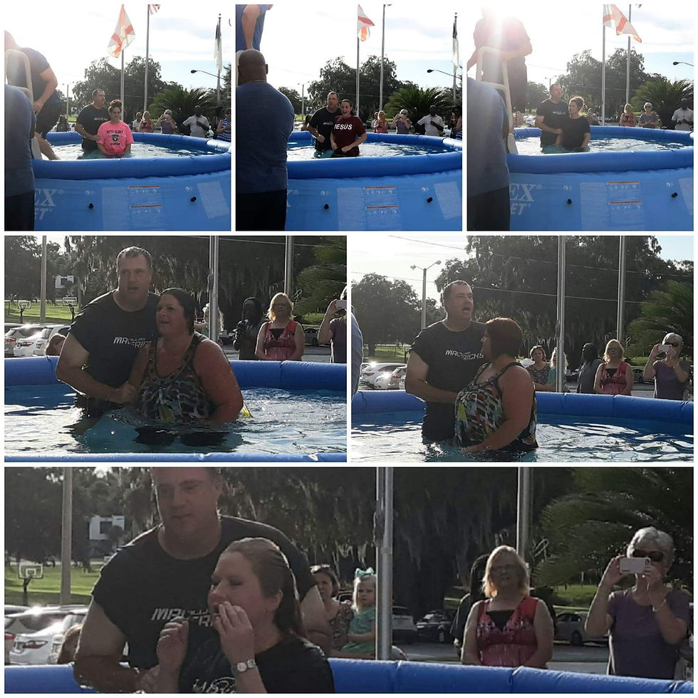 5 residents of Women's Care Center are baptized