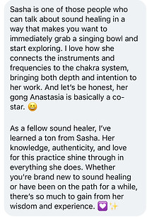 Sound Healing Review