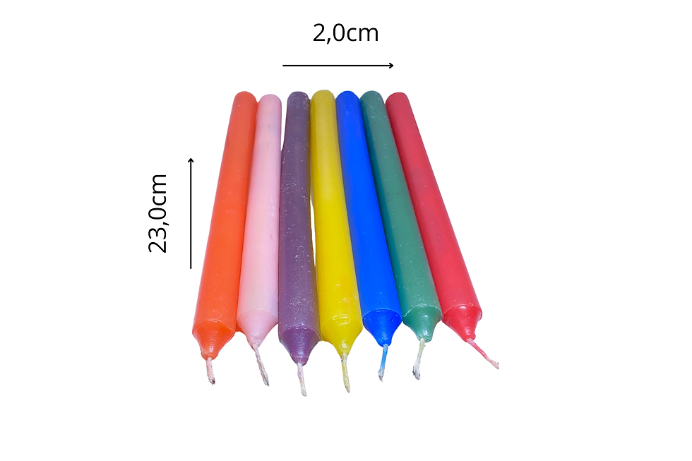 Miniatura: Vela V150 colores paquete x 10 unidades
