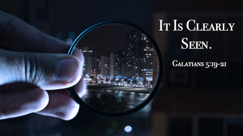 It Is Clearly Seen