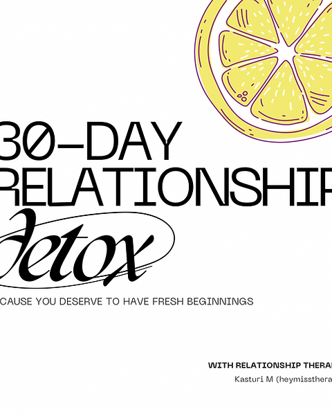 Detox Guide ~ A Fresh Start For Your Heart