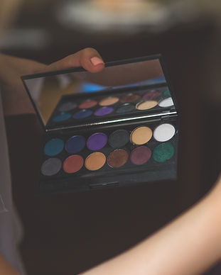 Essai de maquillage de mariée