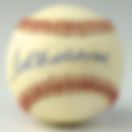 vintage baseball signed by Ted Williams