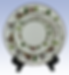 Antique Wedgwood fine china plate with spiral hunting scene.