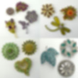 collection of Trader Chris Consignments rhinestone pins
