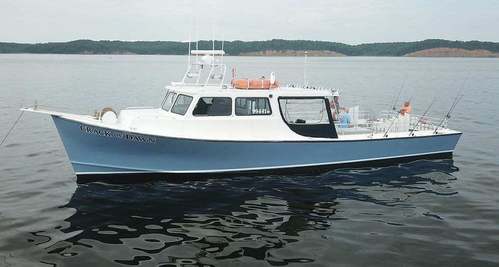 Crack Of Dawn Charter Fishing Boat