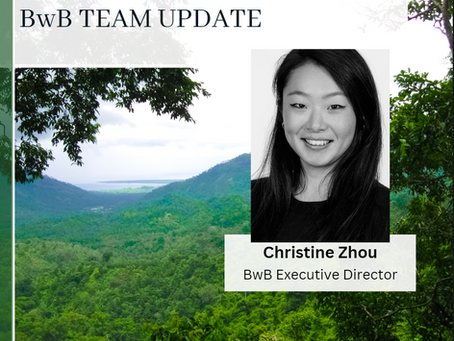 BwB are delighted to announce the promotion of Christine Zhou to Executive Director.
